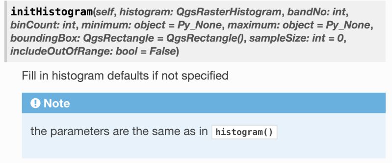 Pyqgis Using Qgsrasterinterface Histogram Geographic Information Systems Stack Exchange - Space Design Collection - Ultra HD Quality
