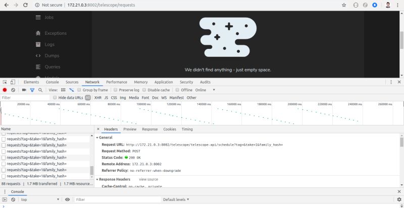 Laravel Telescope Dose Not Show Request Details Stack Overflow - Ultra HD Space Designs for Desktop
