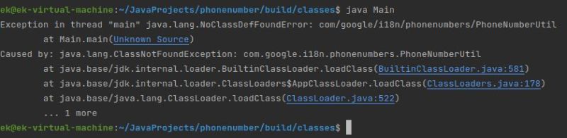 Java Libphonenumber Shows A Noclassdeffounderror During The Attempt To Get The Object Instance - Premium Sunset Pattern Gallery - Retina