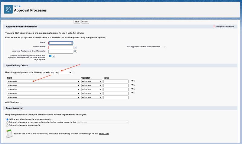 Workflow Approval Process Skip By Changing Status Salesforce Stack - Professional Dark Background - Mobile