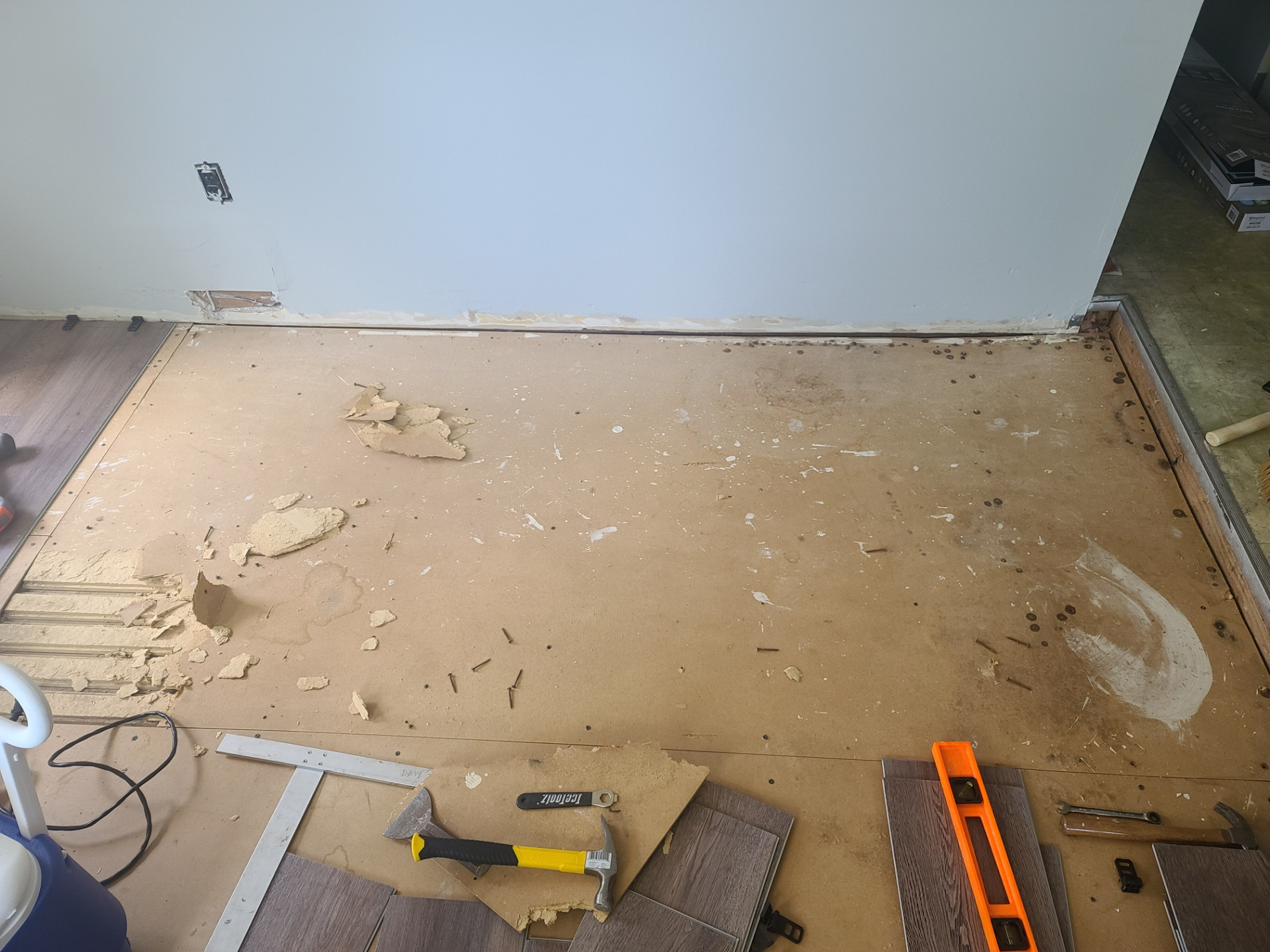 How To Remove Subfloor Underlayment Jonny Diy 