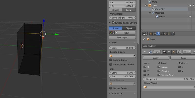Change In Shape After Adding Mirror Modifier Blender Stack Exchange - Download Ultra HD Sunset Art | Ultra HD