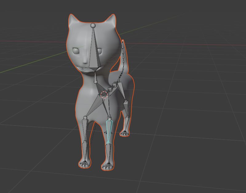 Selected Bones And Mesh Only Automatic Weights Rigging Issue Animation And Rigging Blender - Best Colorful Patterns in Retina