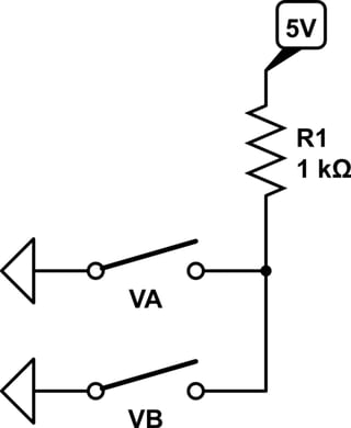 Why Do Two Reverse Diodes Represent The Logic Gate And Electrical - Gorgeous Landscape Pattern - Retina