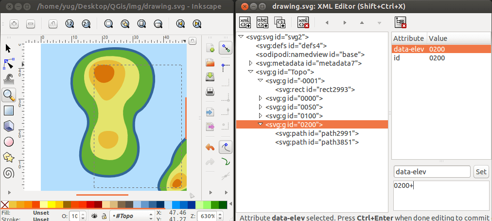 It is a simple svg file editor which can be used for basic vector graphic designing. How To Convert 2d Vector Svg Representing Relief To 3d Vector File Stack Overflow