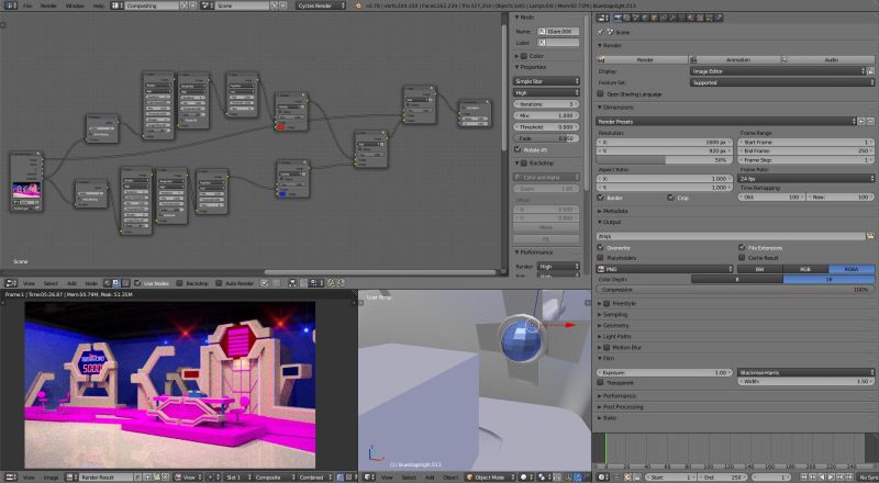 Node Editor Light Beams Effect Blender Stack Exchange - Mountain Background Collection - 4K Quality
