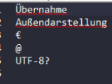 Character Encoding Write A Text File Encoded In Utf 8 With A Bom