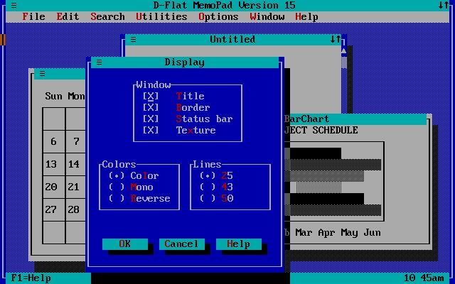 Ms Dos Alternatives For Turbovision On Dos Retrocomputing Stack - Space Texture Collection - HD Quality