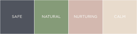 Difference between health, wellness, and fitness color palettes