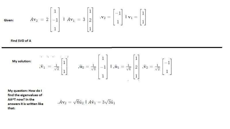 Linear Algebra Svd Explaination Mathematics Stack Exchange - Download Modern Dark Design | HD