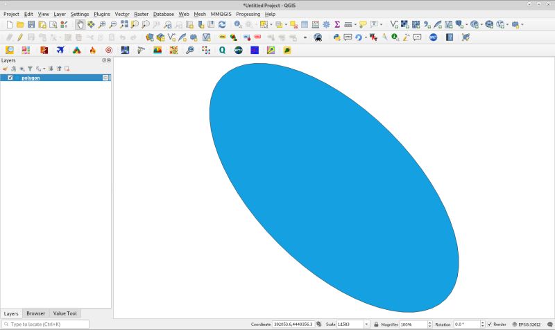 Qgis Circle Is Ellipse Using Openstreetmap Geographic Information - Dark Backgrounds - Elegant 4K Collection