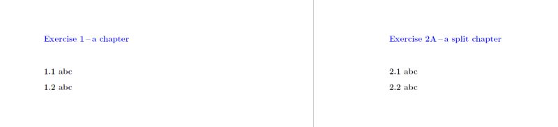 Sectioning Subdividing Chapters Into A B Without Using Sections - Vintage Illustrations - High Quality Retina Collection