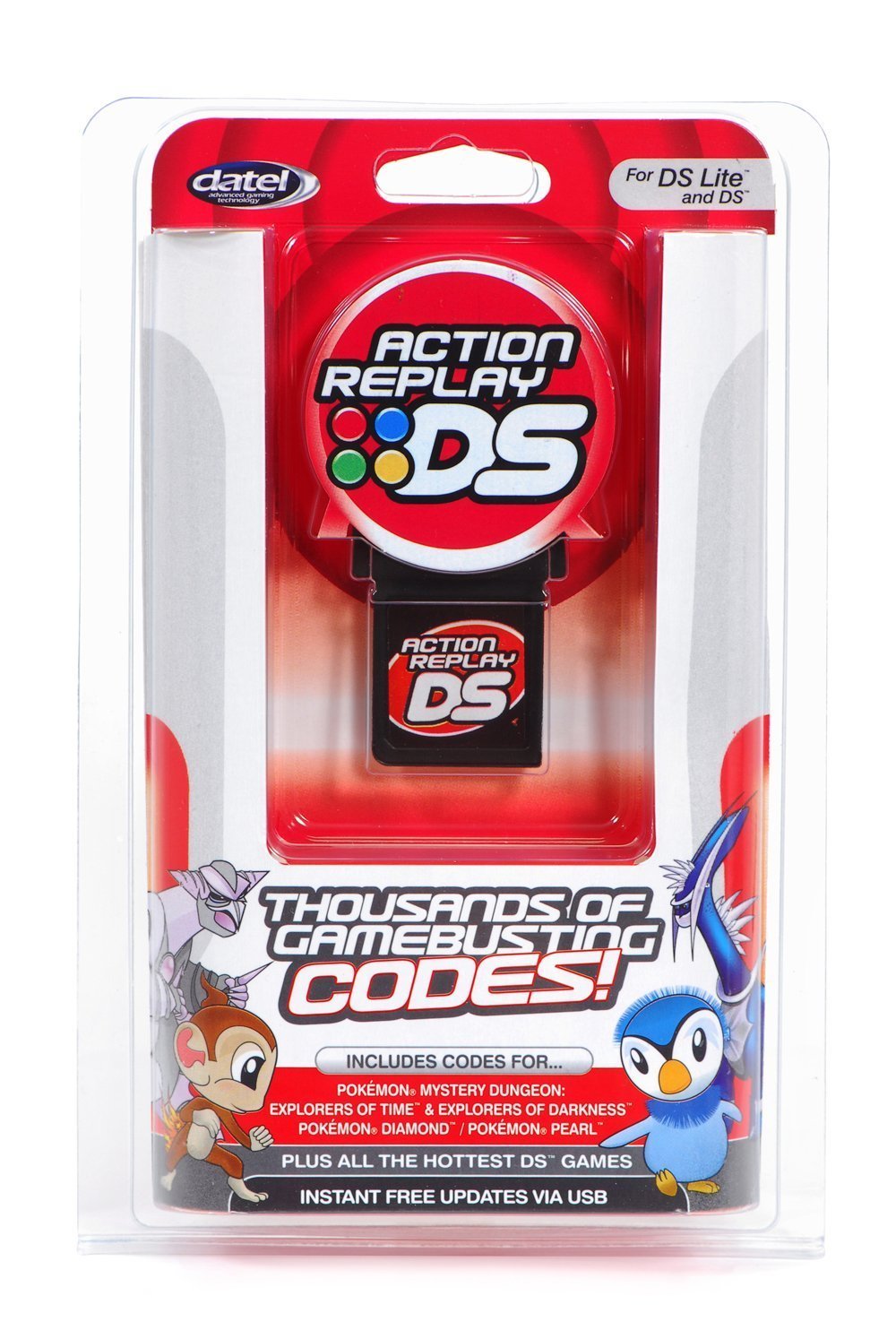 This action replay only works on ds games like pokémom diamond, . hardware - What is this long black Nintendo DS thing? - Arqade