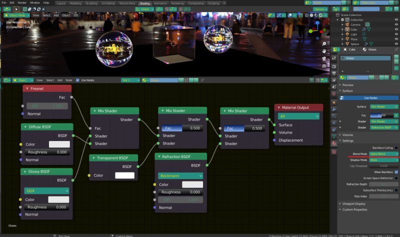 Configuring Eevee Glass Reflections Blender Stack Exchange - Sunset Wallpaper Collection - High Resolution Quality
