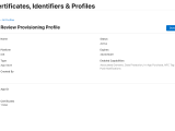 Ios App Store Provisioning Profile Doesn T Have Devices Included