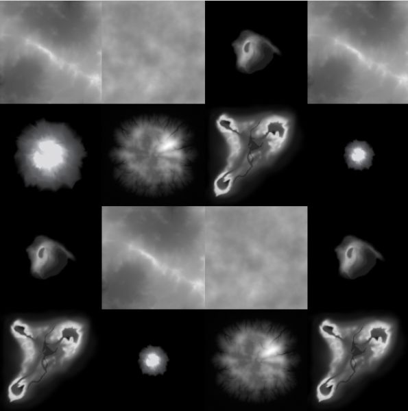 Texture Atlas Use Tiling And Offset On The Same Material Questions - Premium Abstract Art Gallery - Full HD