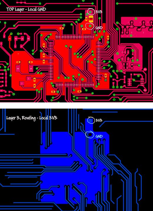 Decoupling Caps Pcb Layout Electrical Engineering Stack Exchange - Perfect City Photo - Retina
