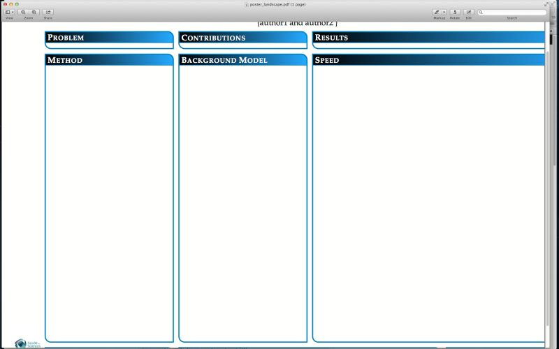 Context Tex Poster Template Tex Latex Stack Exchange - Best Nature Illustrations in Desktop