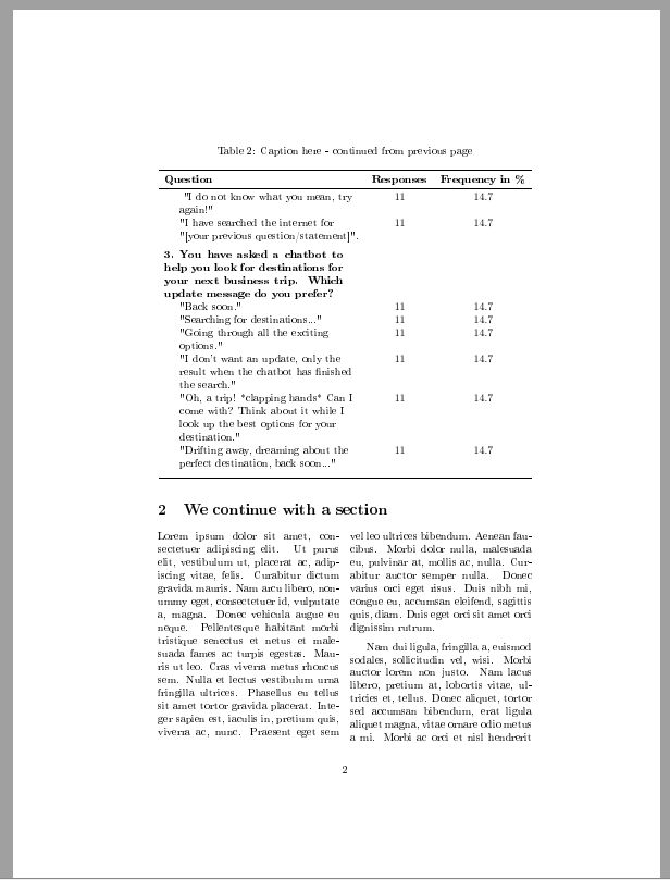 Multi Page Two Column Table In A Single Column Document Tex Latex - HD Abstract Photos for Desktop