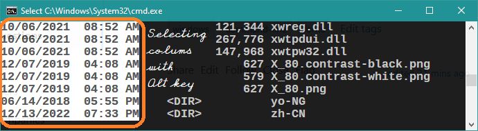 Windows Rectangular Text Selection In Command Prompt Super User - Premium Nature Illustration Gallery - Full HD