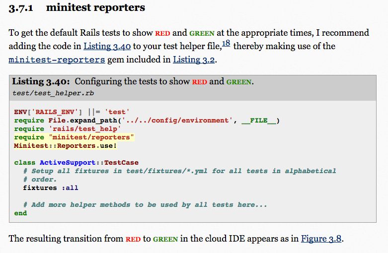 Railstutorial Org Advanced Testing Setup Ruby On Rails Tutorial - City Arts - High Quality High Resolution Collection