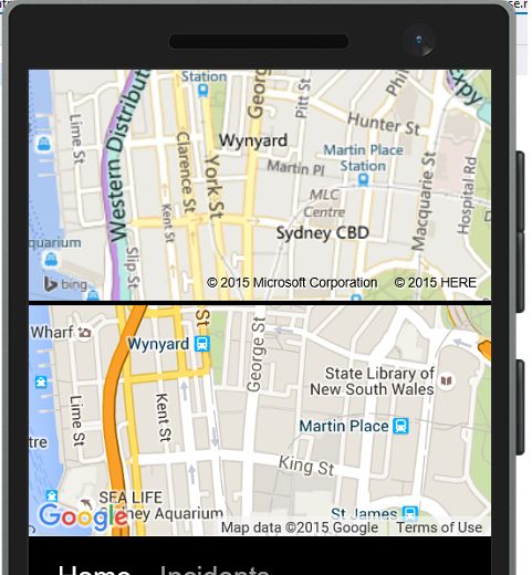 Javascript Why Is Bing Map So Pixelated On Phonegap Compared To - Best Geometric Images in 8K