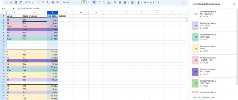 Google Sheets Why Is My Conditional Formatting Not Working Highlight Date If Within Next 7 - Landscape Designs - Stunning Retina Collection