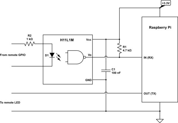 Serial Isolation With 6n137 Opto Coupler Electrical Engineering Stack Exchange - Premium Colorful Photo Gallery - HD