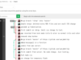 Gitlab Hanging Branch After A Git Merge Stack Overflow
