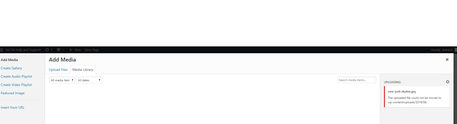 How to fix the unable to create directory error in wordpress · fix #1: php - Unable to upload media for WP on fresh install of WP Local - MAMP - Stack Overflow