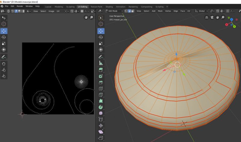 Using Python And Bmesh How Can I Uv Unwrap A Cylindrical Object To A - Best Colorful Images in 4K