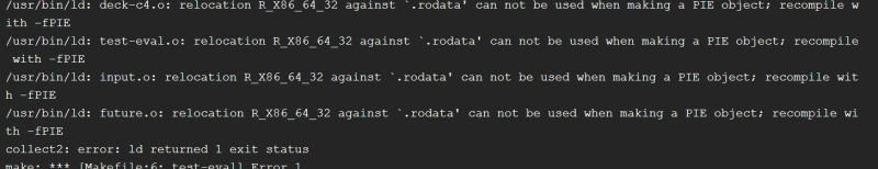 Make Can Not Be Used When Making A Pie Object Recompile With Fpie - Download Classic Dark Wallpaper | Mobile