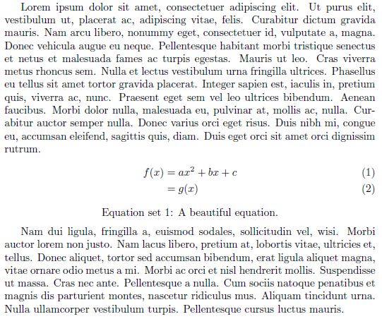 Caption For Align Environment Tex Latex Stack Exchange - Ultra HD Sunset Background - HD