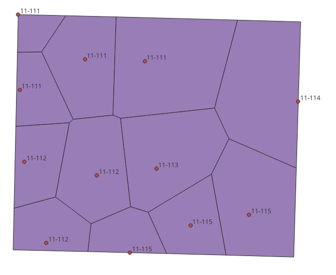 Creating Polygons From Points With Postal Codes In Qgis Geographic Information Systems Stack - Premium Nature Photo Gallery - 8K