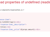 Javascript Typeerror Cannot Read Properties Of Undefined Reading