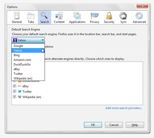 Change The Default Search Engine For Firefox S Address Bar Super User - Best Dark Designs in 4K