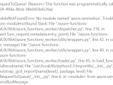 Python Azure Function With Cicd Pipeline Modulenotfound Error Stack