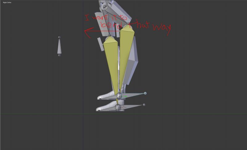 Rigging Pull Target Rotates Leg Wrong Direction Blender Stack Exchange - Download Artistic City Photo | HD