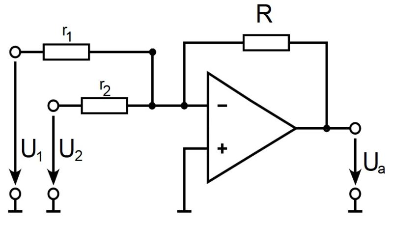 Triple Adder Operational Amplifier Module Inverting Adder Opamp Adder - Retina Nature Arts for Desktop