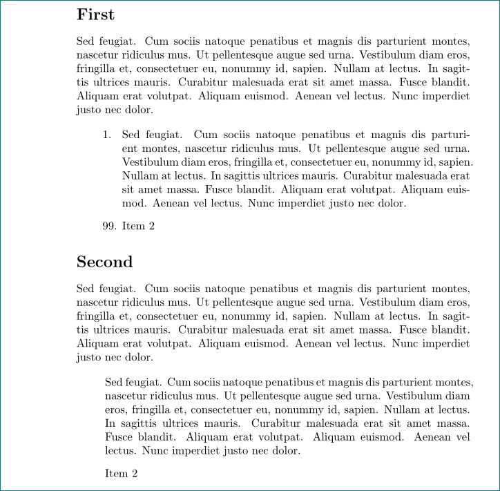 Horizontal Alignment Can Enumerated Lists Be Centred Tex Latex Stack Exchange - Premium Space Picture Gallery - Ultra HD