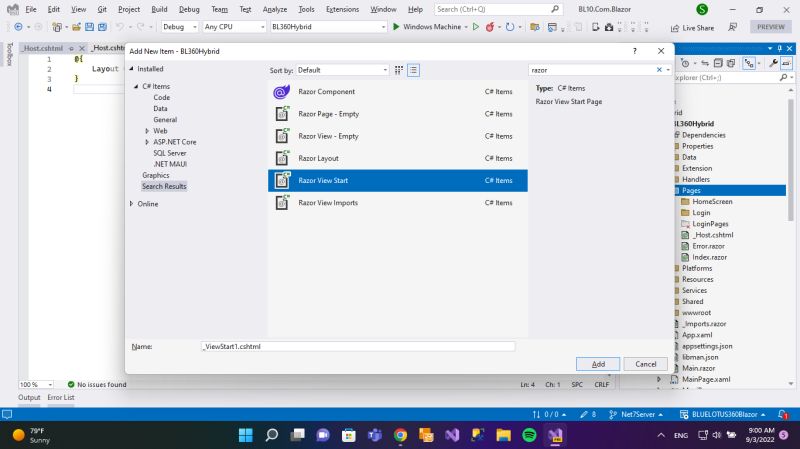Razor Not Show Cshtml File In Add New Item In Visual Studio Stack - High Resolution Dark Designs for Desktop