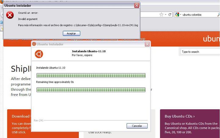 13 04 Wubi Error Executing Command Ask Ubuntu - Desktop City Backgrounds for Desktop