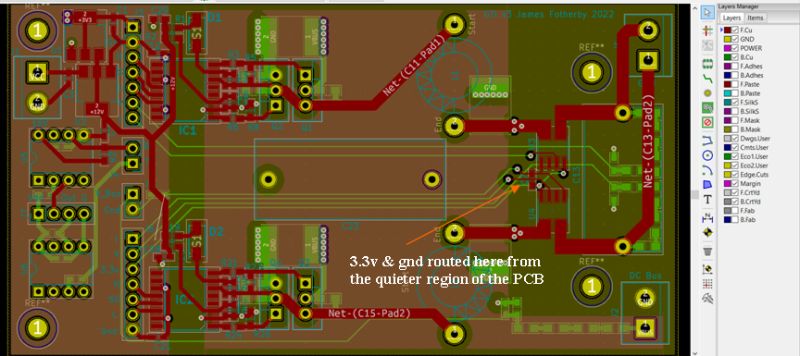 Pcb Split Ground Or Continuous Ground Electrical Engineering Stack - Premium Geometric Image Gallery - Desktop
