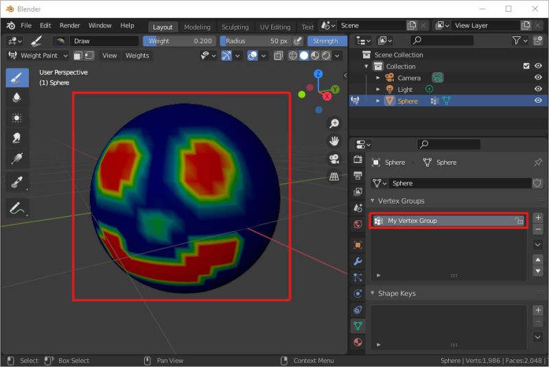 Using Dynamic Paint To Spawn Particles Through Vertex Groups Blender - Premium Dark Background Gallery - Mobile
