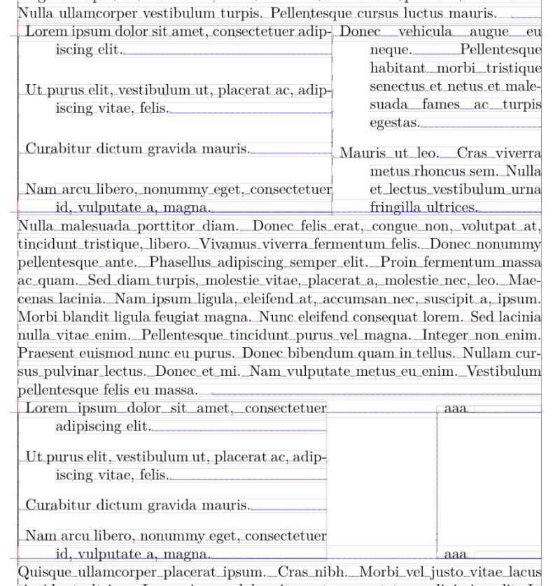 Spacing Multi Column List With Columns Of Different Widths And Fitted - Geometric Photo Collection - High Resolution Quality