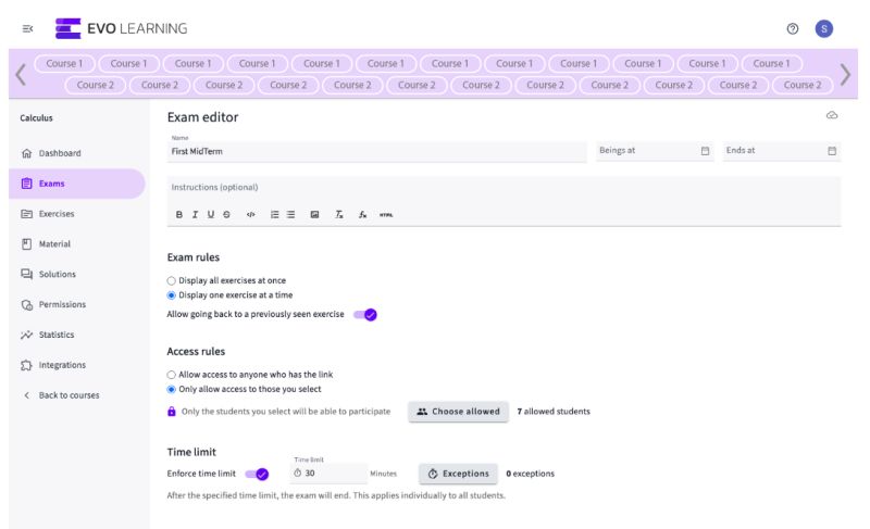 Web App Quick Navigation Between Courses In An Lms User Experience - HD Nature Illustrations for Desktop