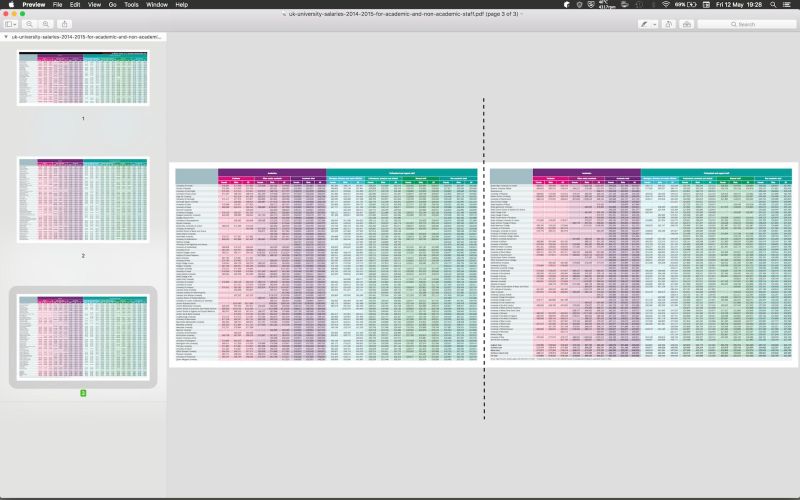 Apple Preview Display Two Pages Side By Side Starting With Odd Or - Premium Light Image Gallery - Desktop