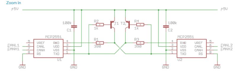 Can Transceiver Circuit Diagram - Sunset Backgrounds - Creative 8K Collection