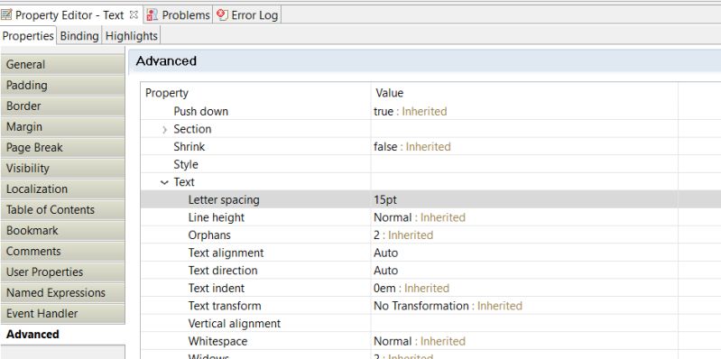How Do I Set Line Spacing Inside Birt Report Designer Stack Overflow - Gradient Pictures - Perfect High Resolution Collection