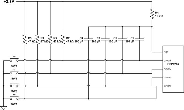 Interrupt Pin Multiple Buttons Diodes General Electronics - Best Mountain Pictures in Desktop